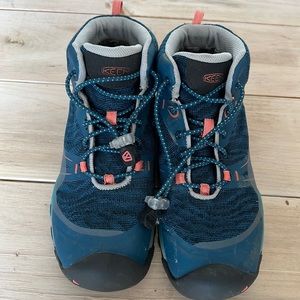 Youth sized Keen hiking boots
